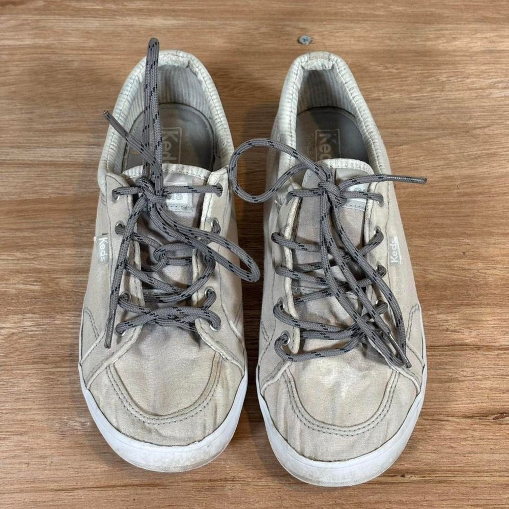 Keds gray/cream  sneakers Size 8